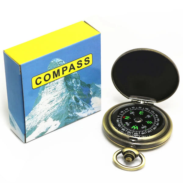 ZHUOHUA Ultralight Hiking Compass – Easy Navigation for Camping Trips