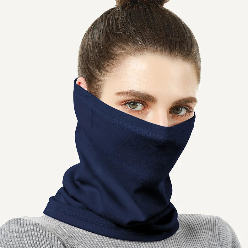 Winter Thermal Ski Mask & Neck Warmer – Unisex Velvet Sports Scarf