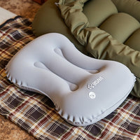 BISINNA Ultralight Camping Pillow – Inflatable Neck & Back Support