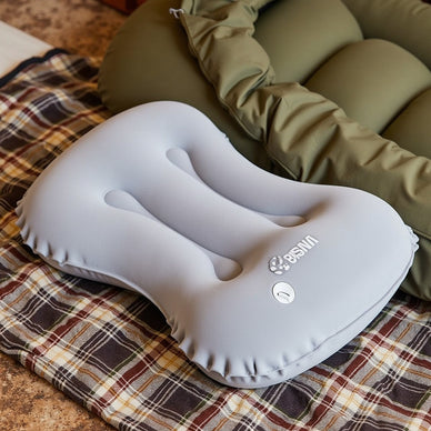Sleep Light, Camp Right – The BISINNA Inflatable Pillow