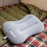 BISINNA Ultralight Camping Pillow – Inflatable Neck & Back Support
